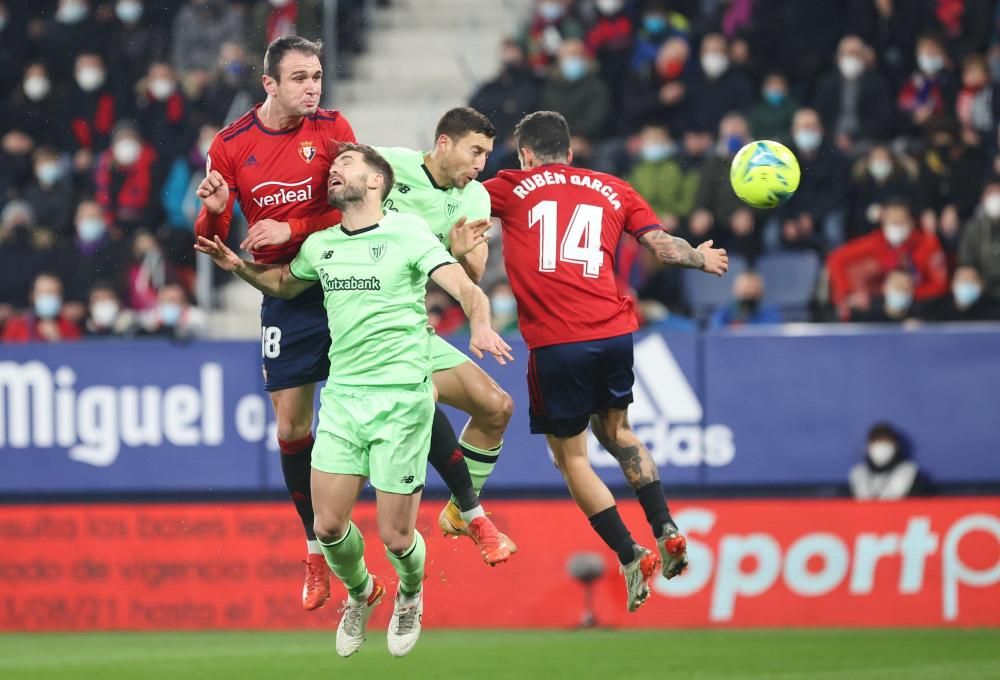 Imágenes del Osasuna-Athletic