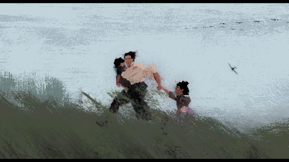 El filme combina acción real y animación, realizada por Kote Kamacho.