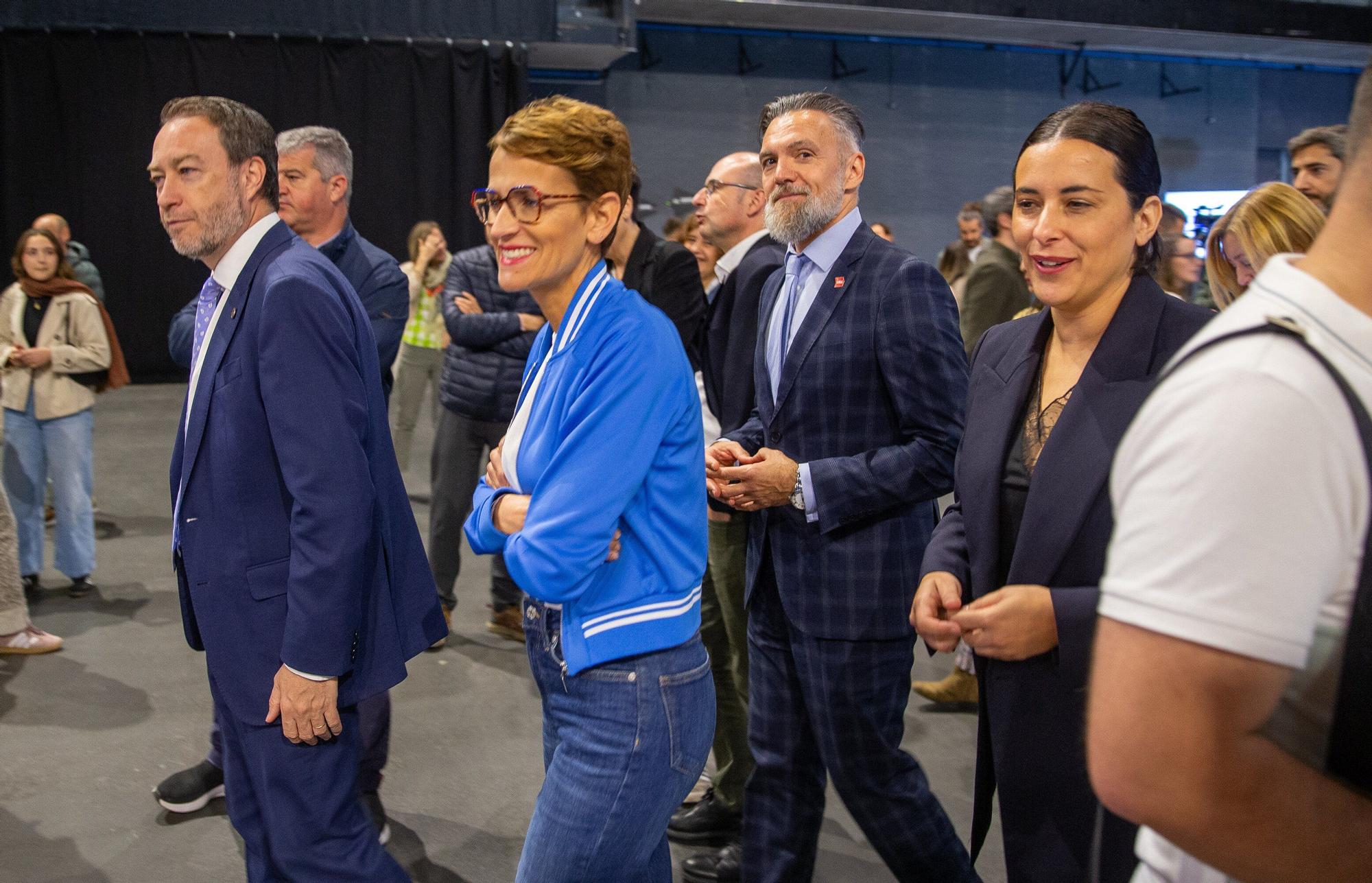 Fotos de la apertura del Encuentro de Empleo y Emprendimiento en la UPNA