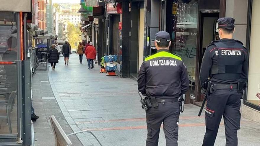 El dispositivo policial se verá reforzado durante los días de fiestas de Basauri