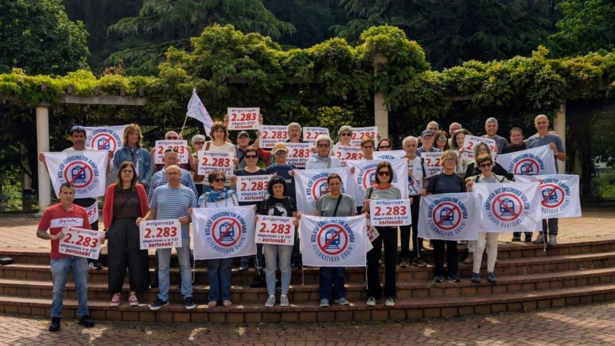 Arrigorriaga presenta 2.283 alegaciones particulares a la Variante Sur Ferroviaria