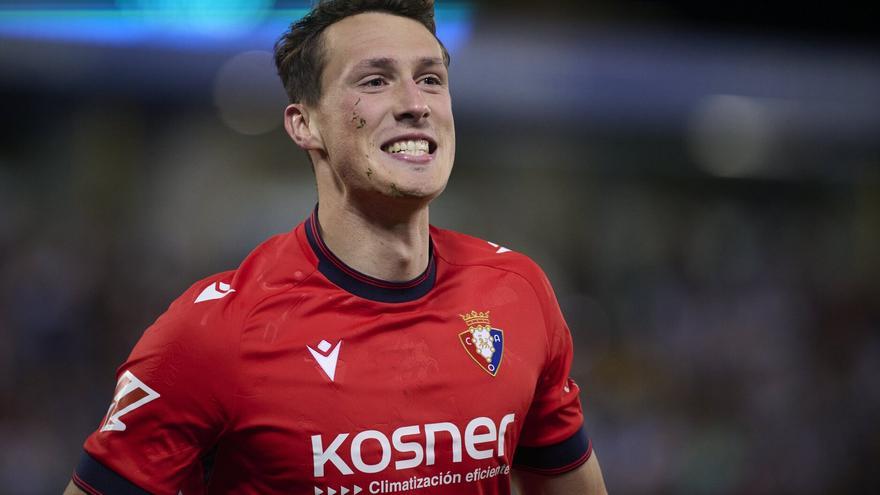 Jorge Herrando, un central de época en Osasuna