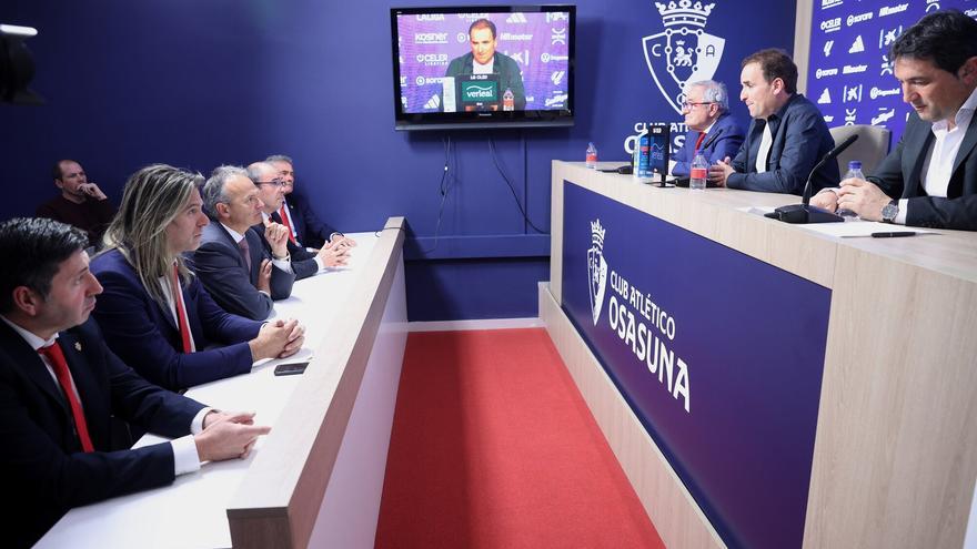 Osasuna se reúne con Arrasate para que se quede