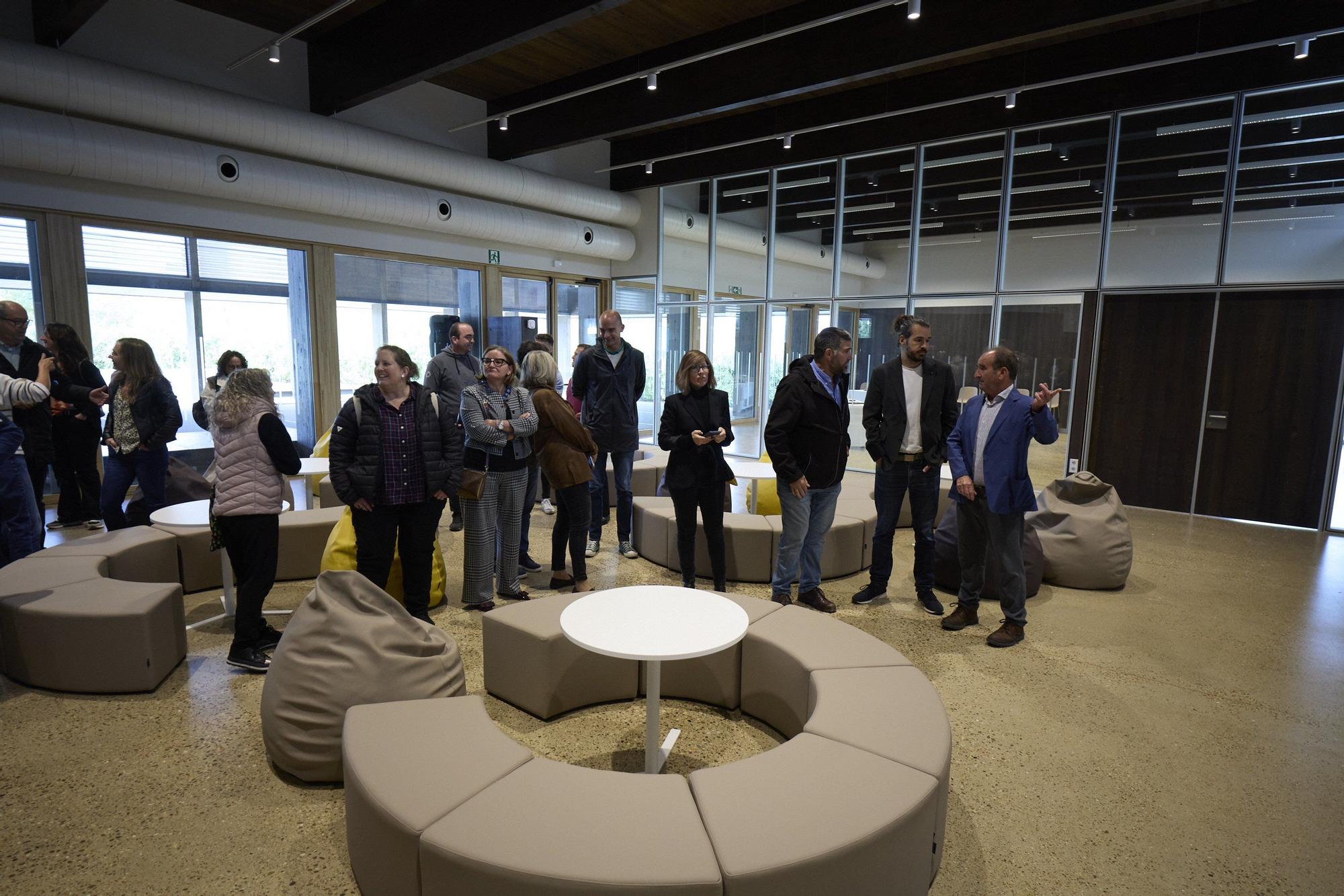 Inauguración del edificio destinado  a espacio joven del Ayuntamiento del Valle de Aranguren