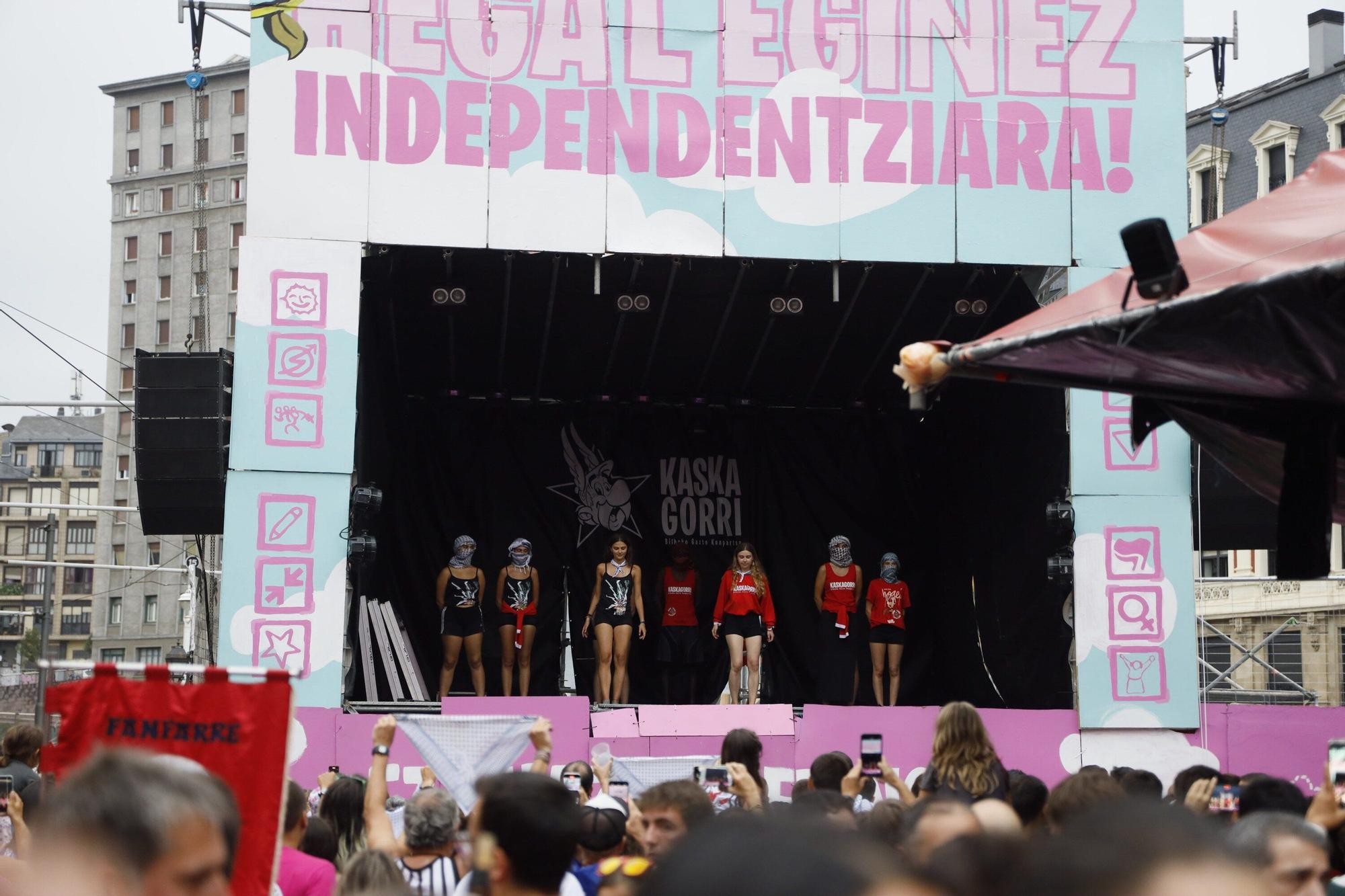 Bilbao está de fiesta: fotos del primer día de Aste Nagusia 2025