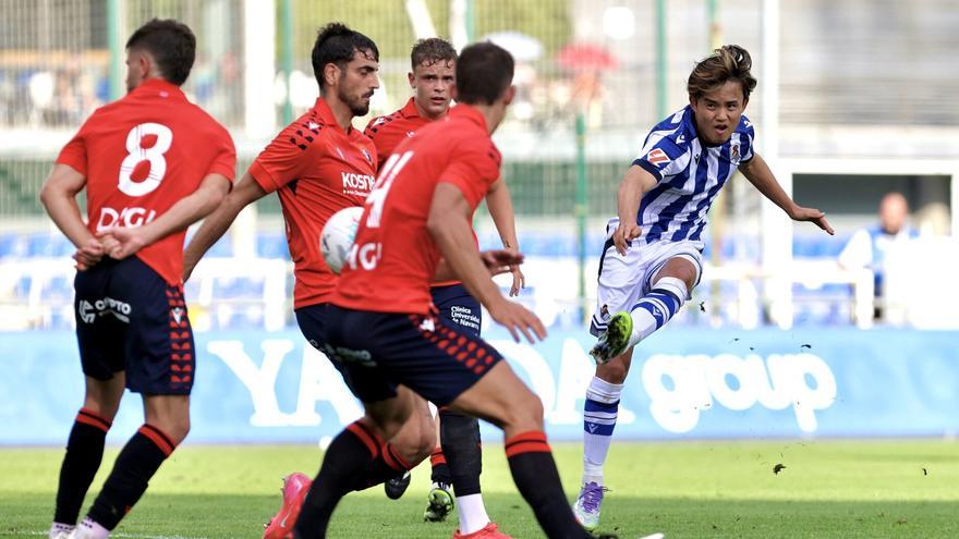 Real-Osasuna (4-1): Kubo es la estrella