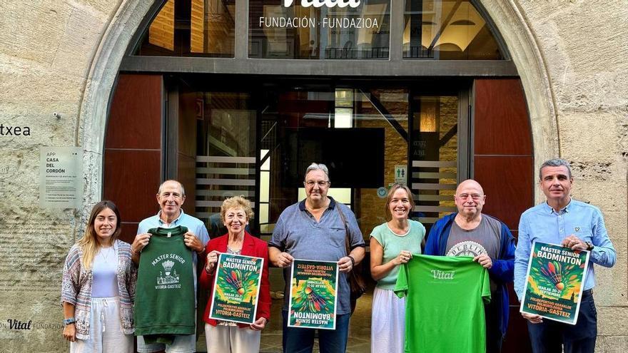 Vitoria acoge el Master Sénior de badminton