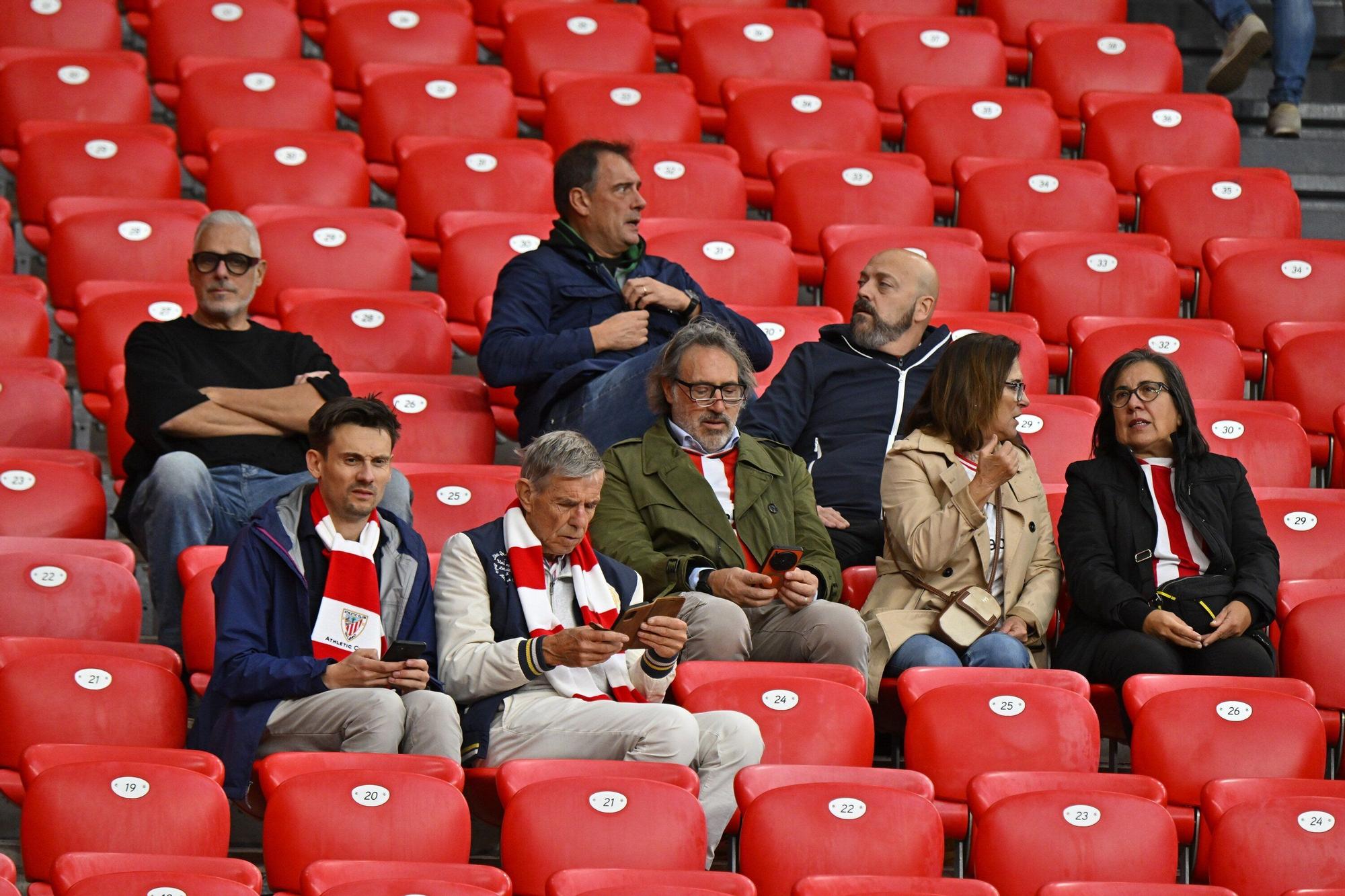En imágenes: búscate en nuestra galería de la grada del Athletic-Getafe