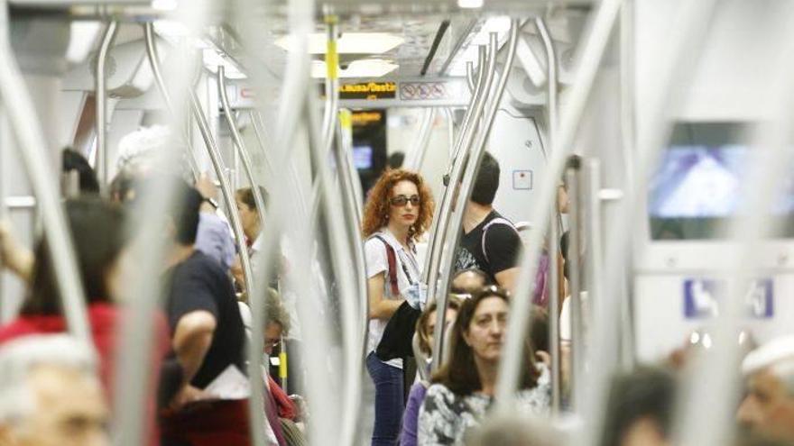 Inauguración de la línea 3 de metro.