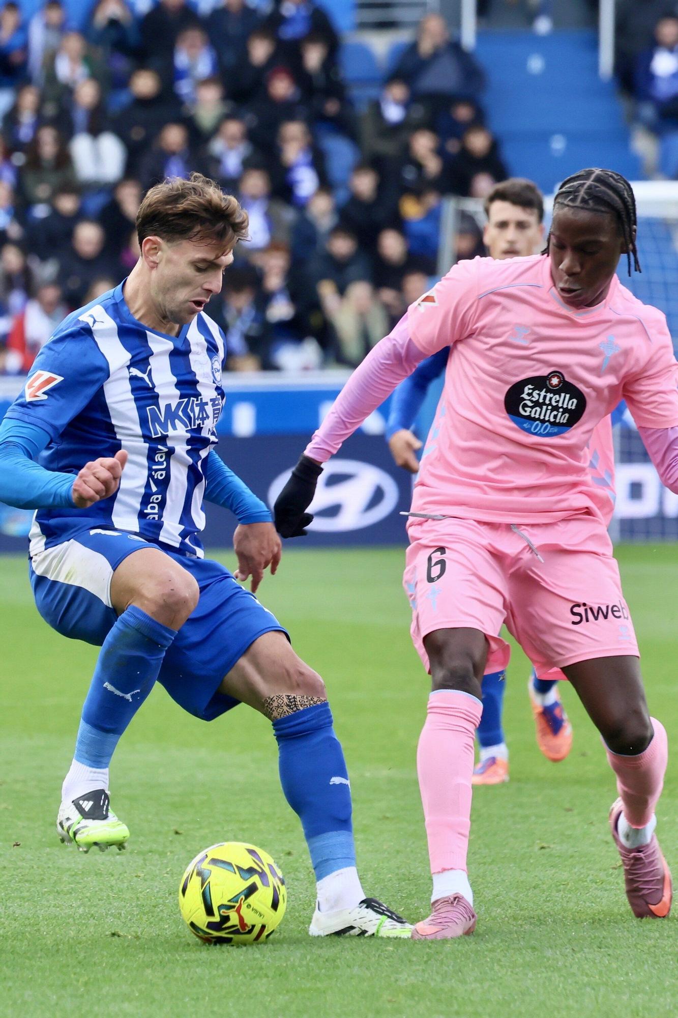 En imágenes: Alavés - Celta en Mendizorroza