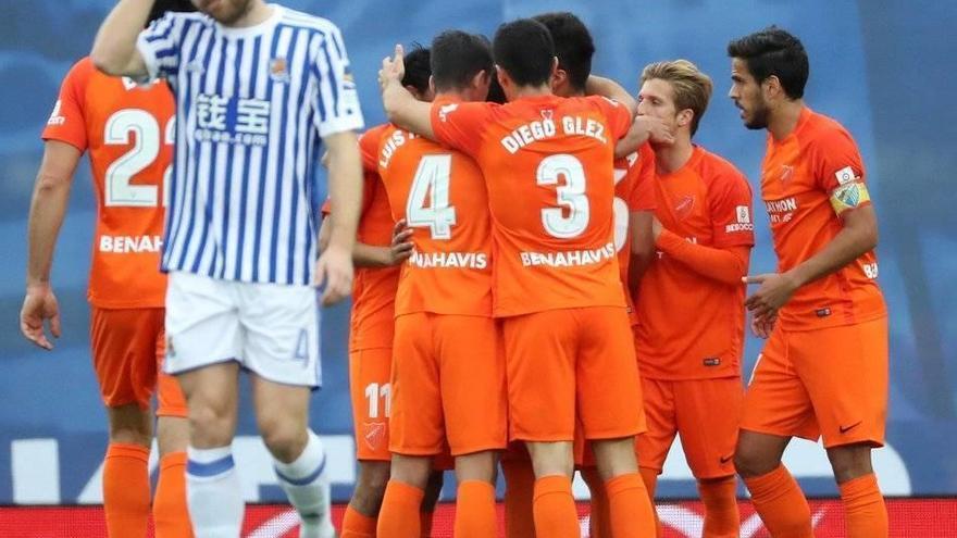 (0-2) La Real vuelve a caer en Anoeta frente al Málaga