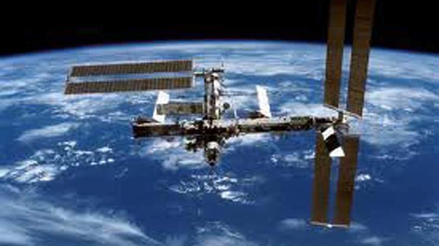 La Estación Espacial Internacional.
