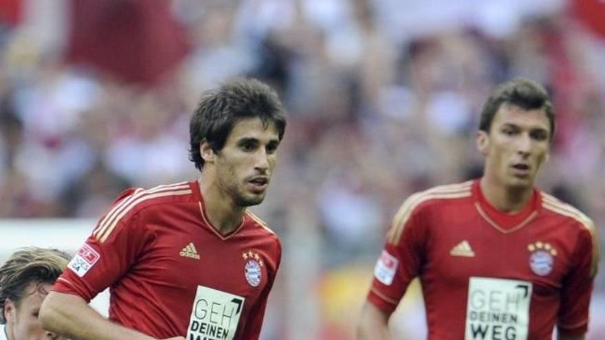 Javi Martínez jugo 15 minutos en el encuentro de hoy del Bayern de Múnich