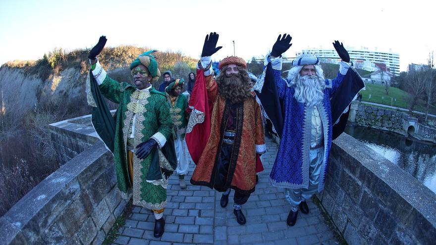 Fotos de la Cabalgata de Reyes en Burlada
