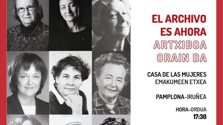 'El archivo es ahora': mujeres que trabajan con la imagen en Navarra protagonizan una acción colectiva