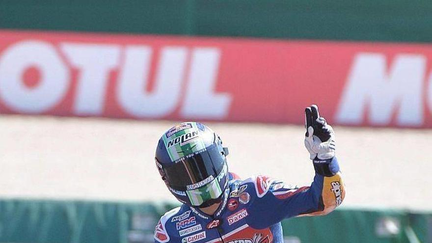 Efrén Vázquez saldrá séptimo en la carrera de Moto3