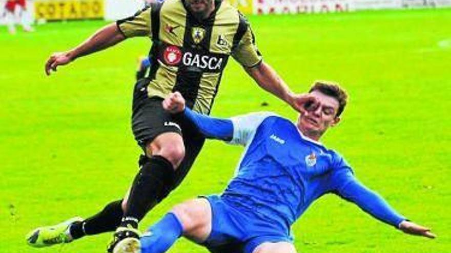 El Barakaldo doblegó al Peña Sport.