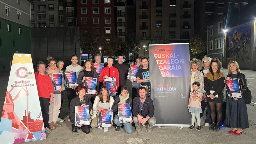 Pasaia Bilboko euskararen aldeko ekitaldian izango da