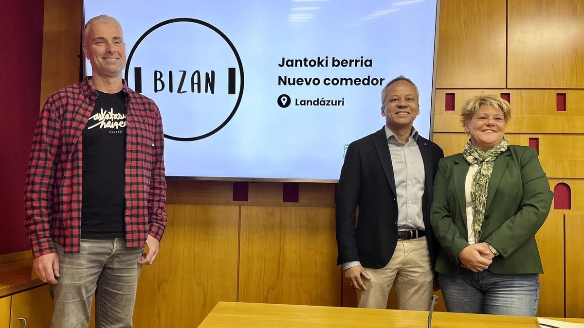 Gasteizko Landazuriko Bizan zentroak 40 plazako jantokia izango du uda ondoren.