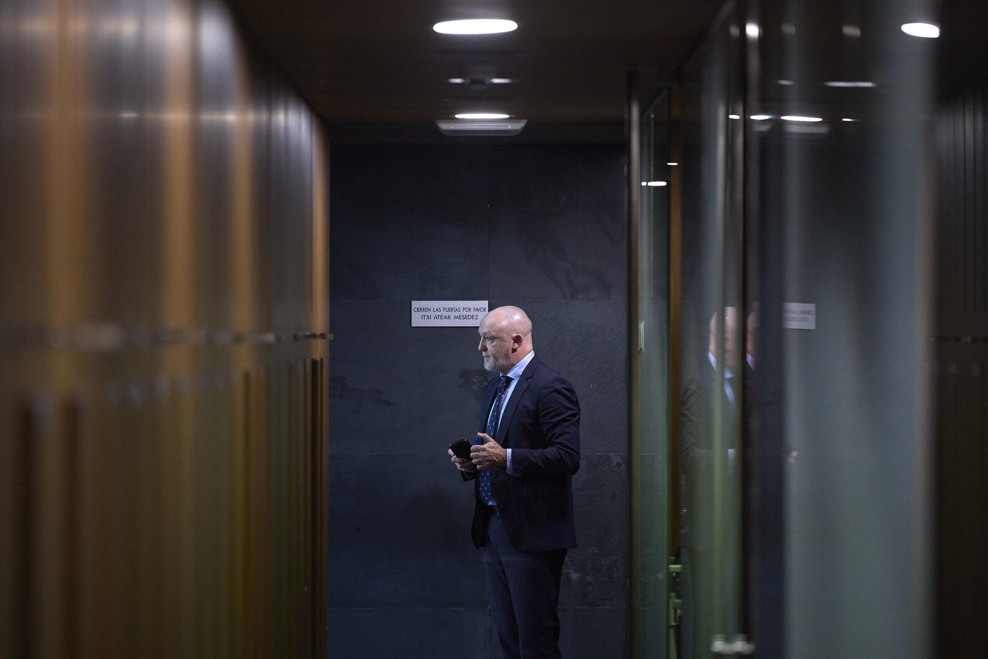 Fotos del pleno del Parlamento de Navarra del jueves 30 de octubre