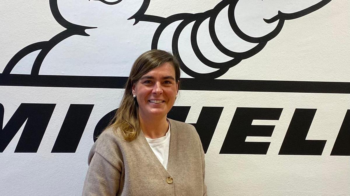 María Zabaleta, responsable de Relaciones Externas de Michelin en Euskadi