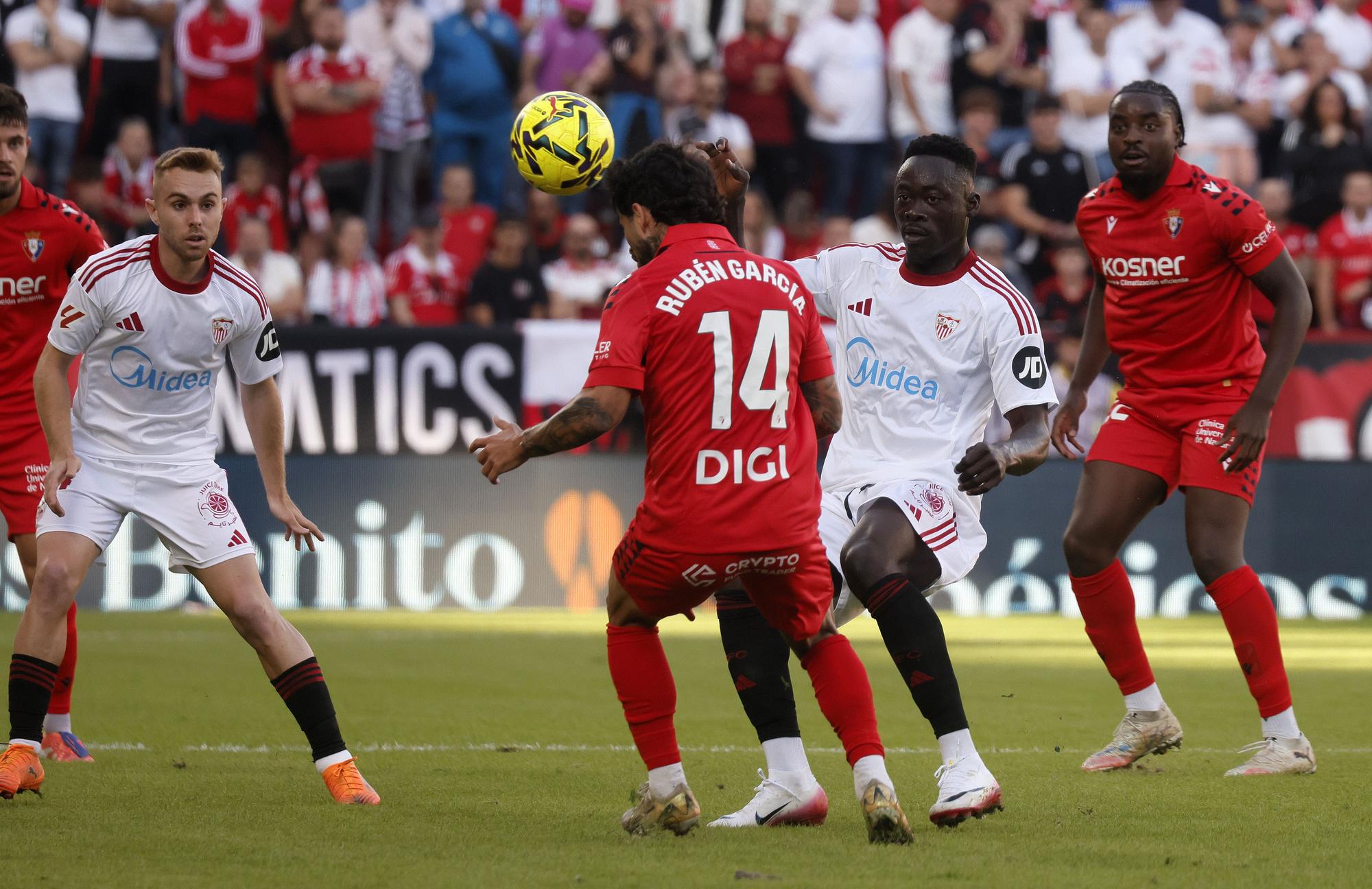 EN FOTOS | Las mejores imágenes del Sevilla-Osasuna