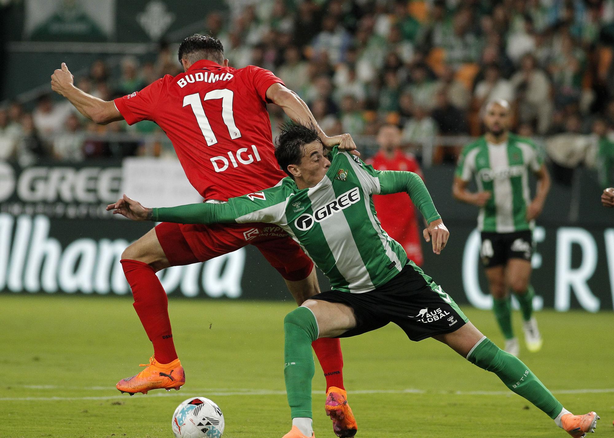 Fotos del partido entre Betis y Osasuna