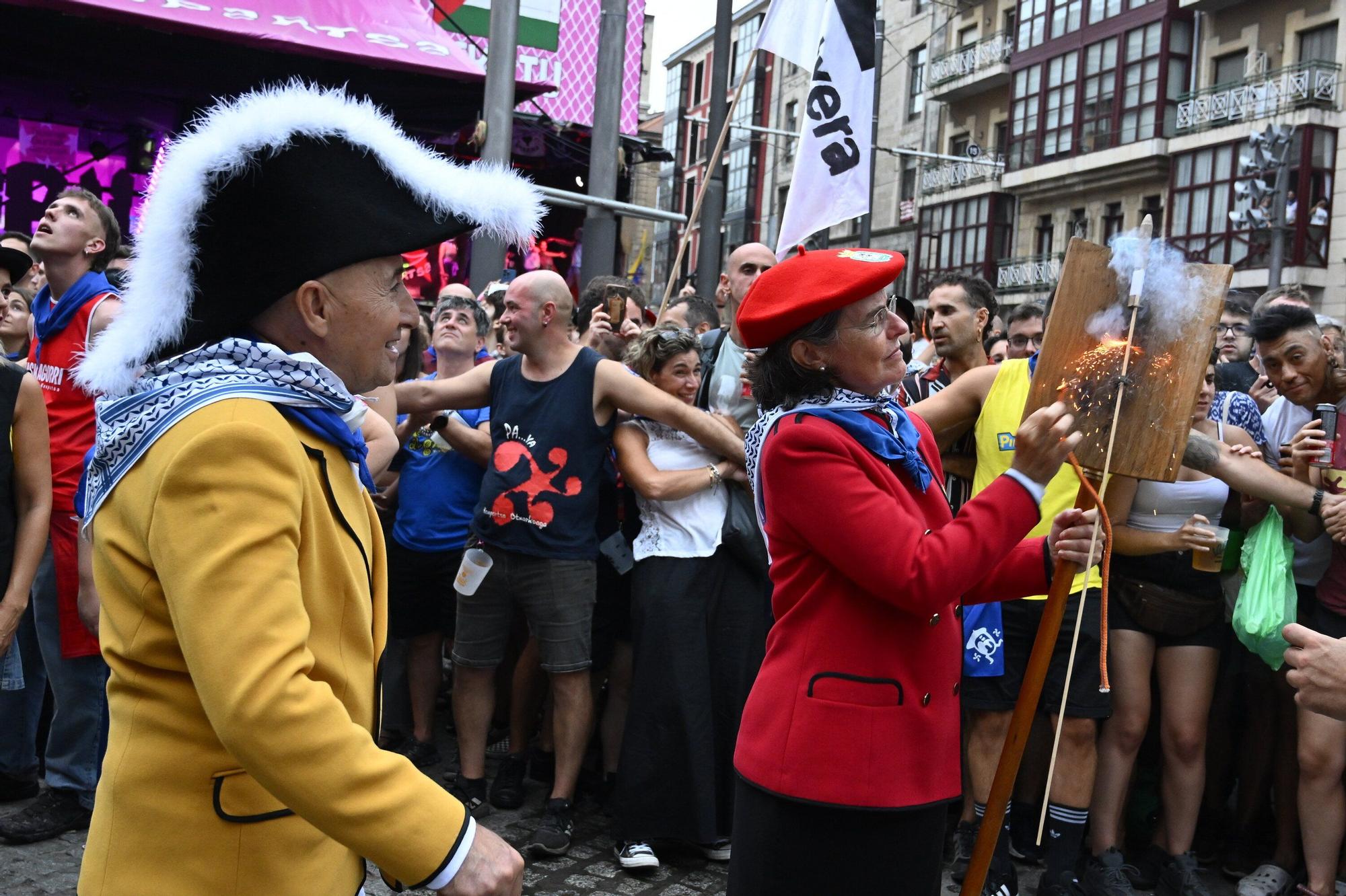 Bilbao está de fiesta: fotos del primer día de Aste Nagusia 2025