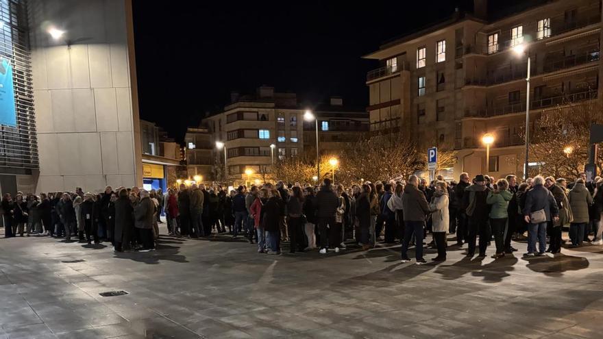 Protestas en Irun ante la posible sanción a un mando del Alarde tradicional
