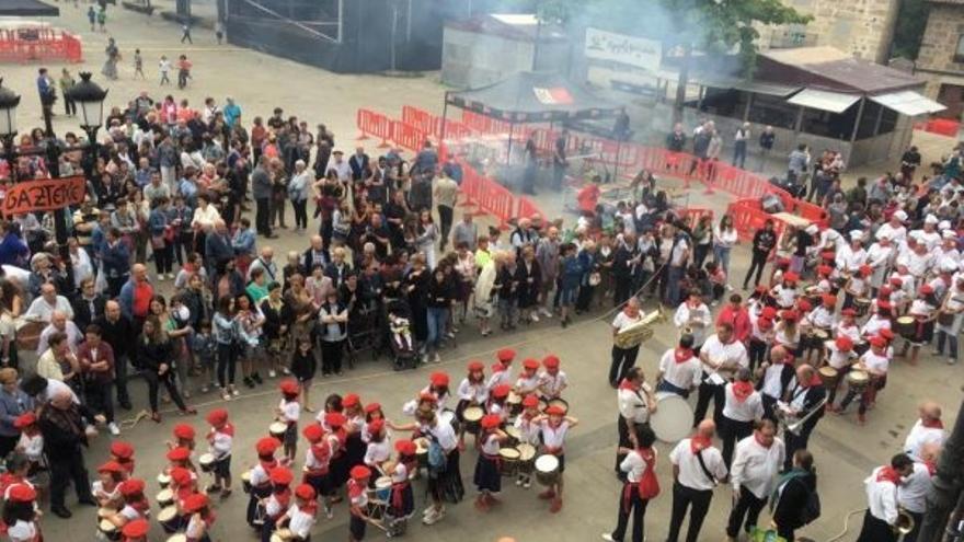 Otxandio da inicio a las fiestas de Santamaña