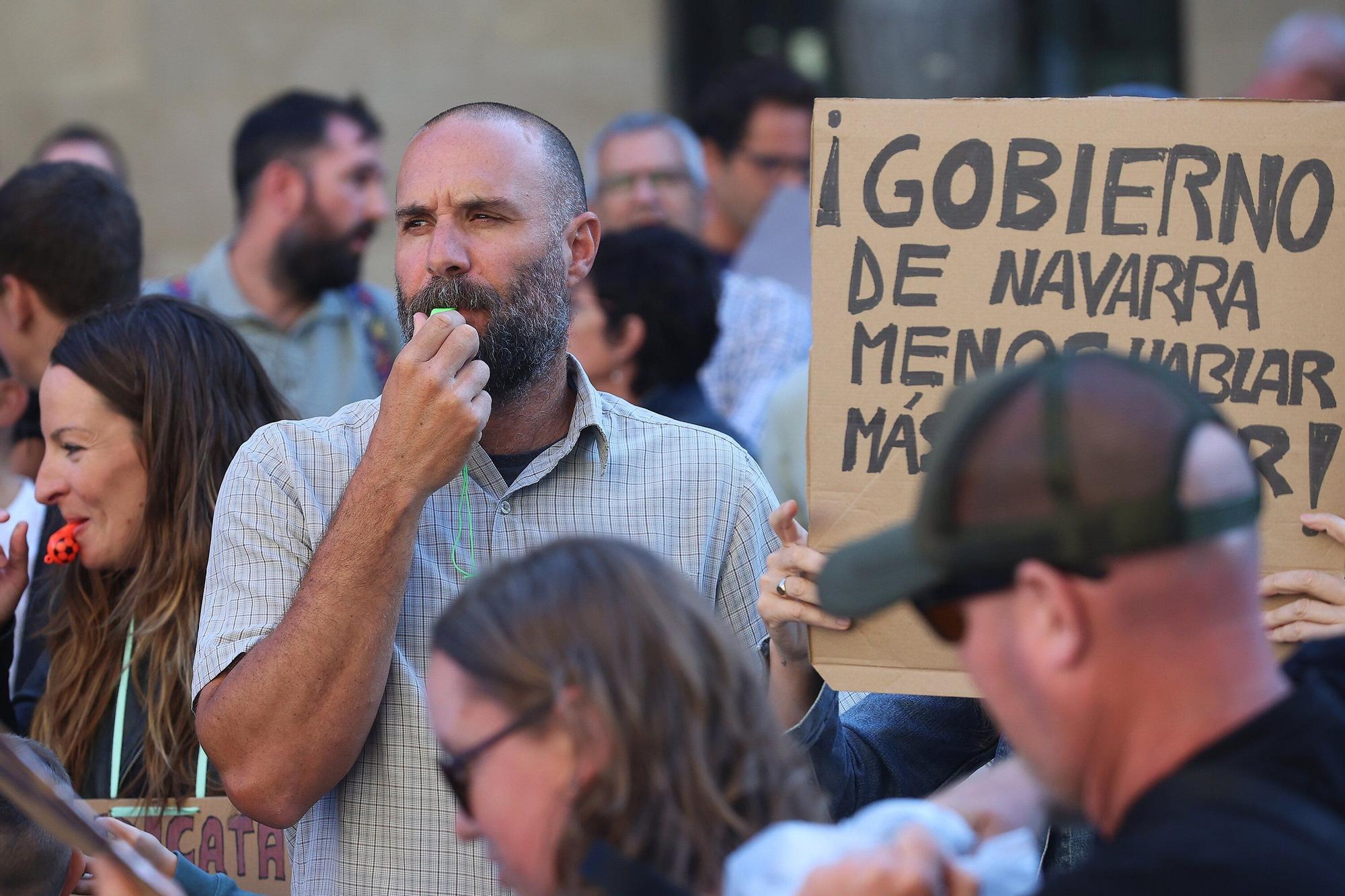 Concentración de familias afectadas por los pisos de Maristas