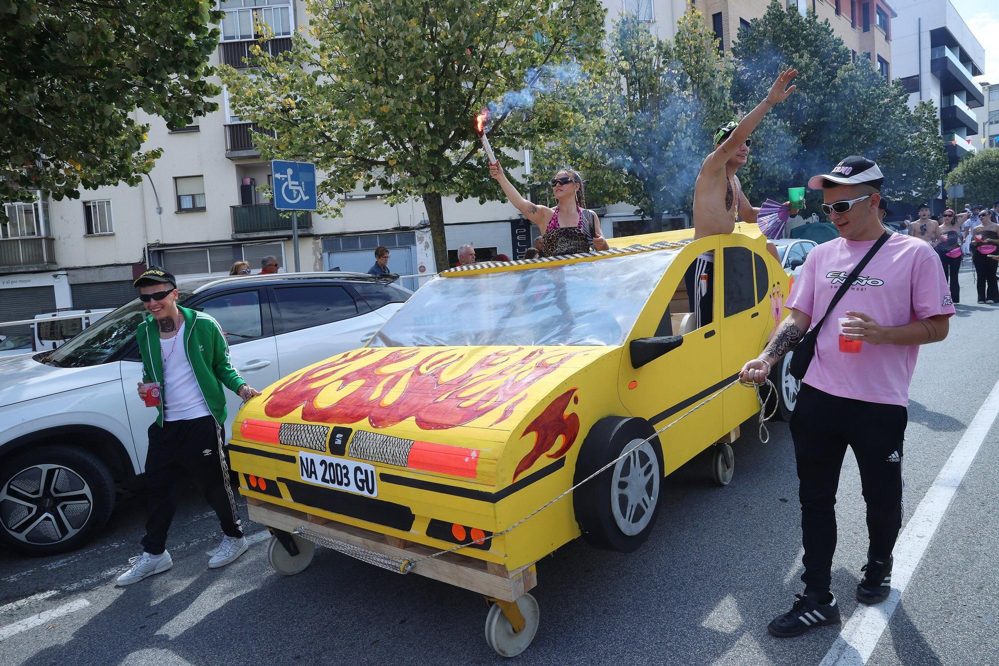 Concurso de disfraces y carrozas en fiestas de Noáin