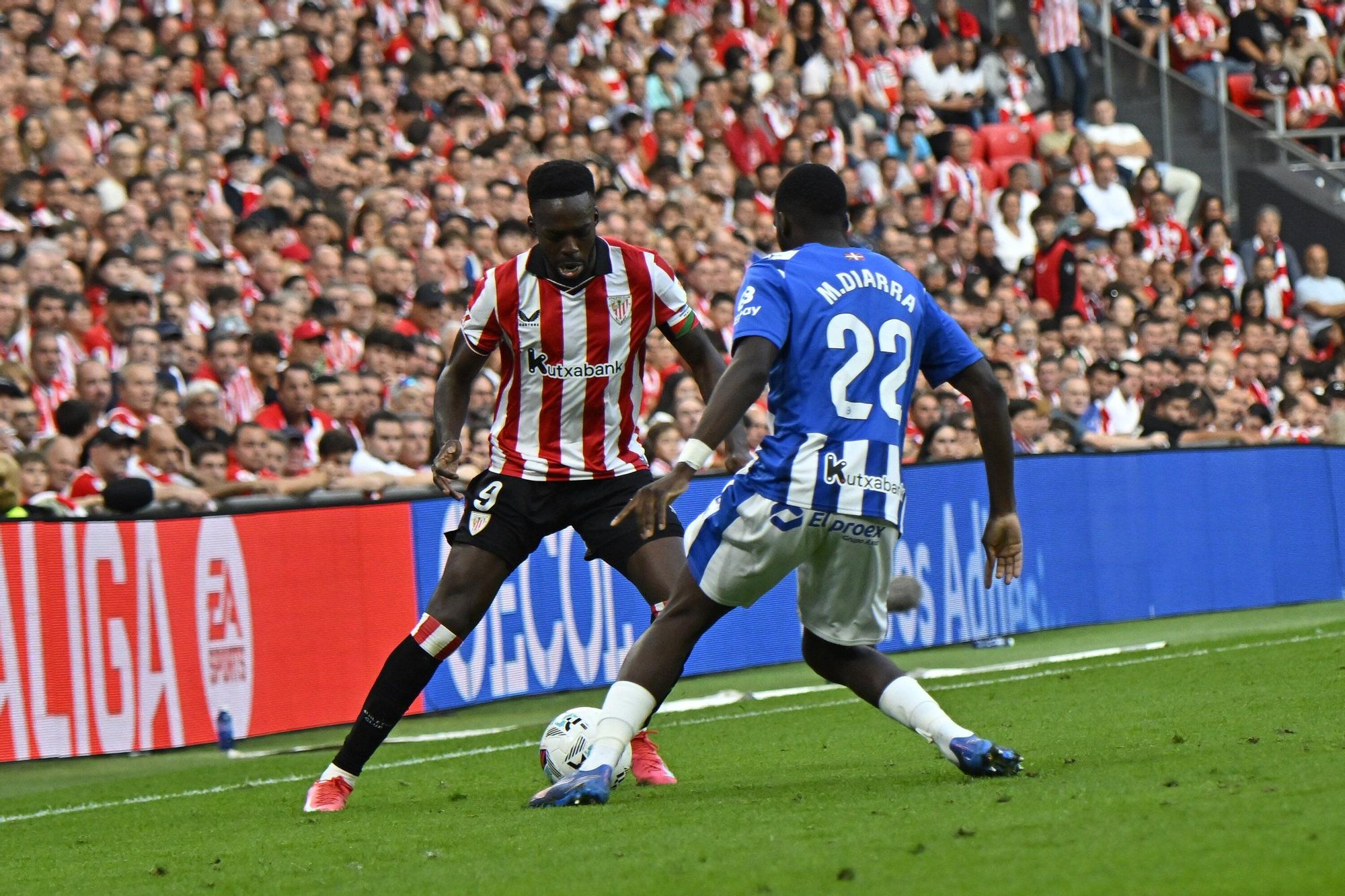 En imágenes: Así está siendo el derbi entre Athletic y Alavés en San Mamés