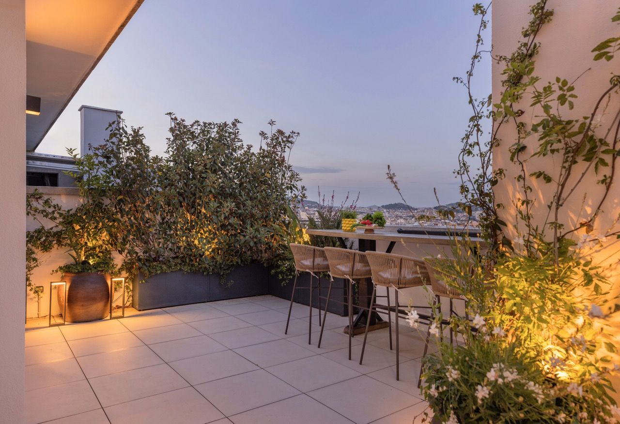 En imágenes:Un espectacular dúplex con vistas en Barcelona
