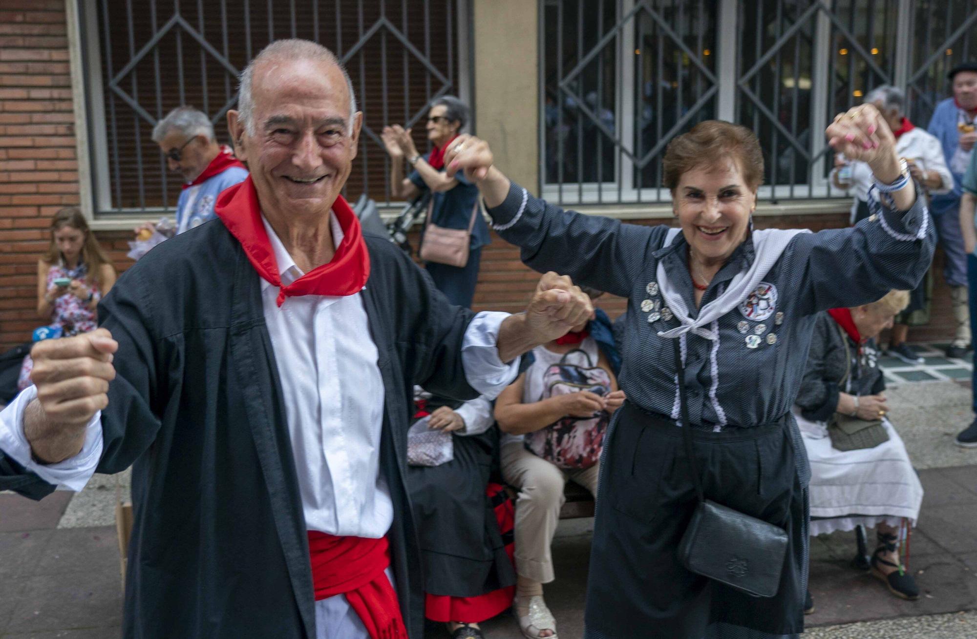 En imágenes: Blusas y neskas veteranos celebran su día en La Blanca