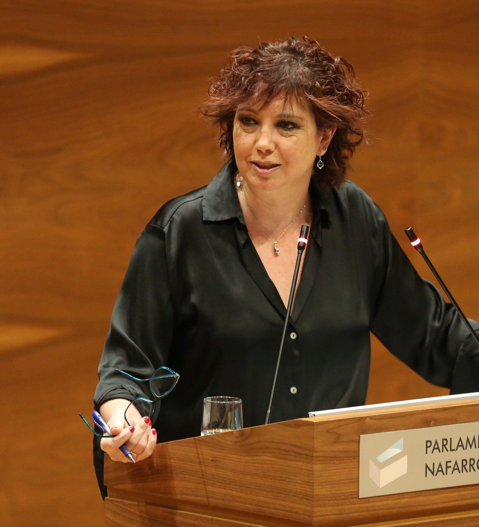 Fotos del pleno del Parlamento de Navarra del jueves 2 de octubre