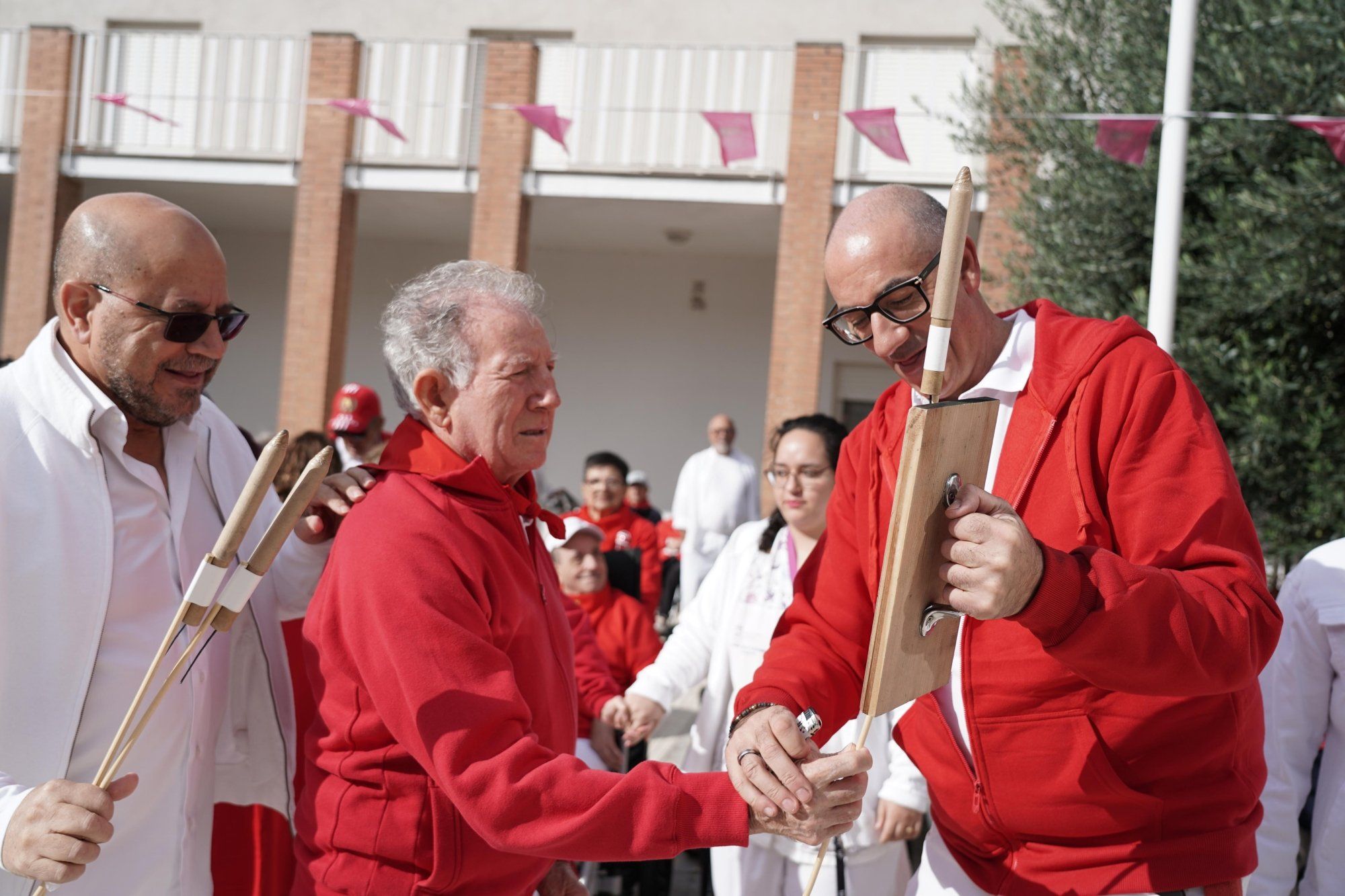 Fotos del cohete de Corella