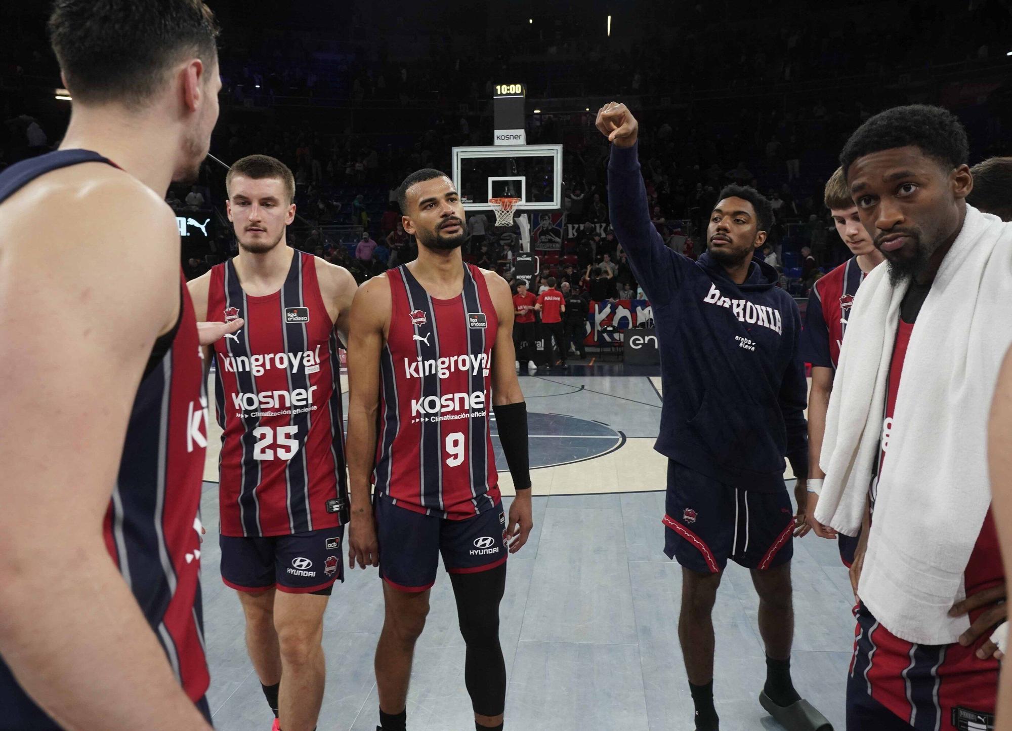 En imágenes: Derrota del Baskonia ante el Valencia Basket
