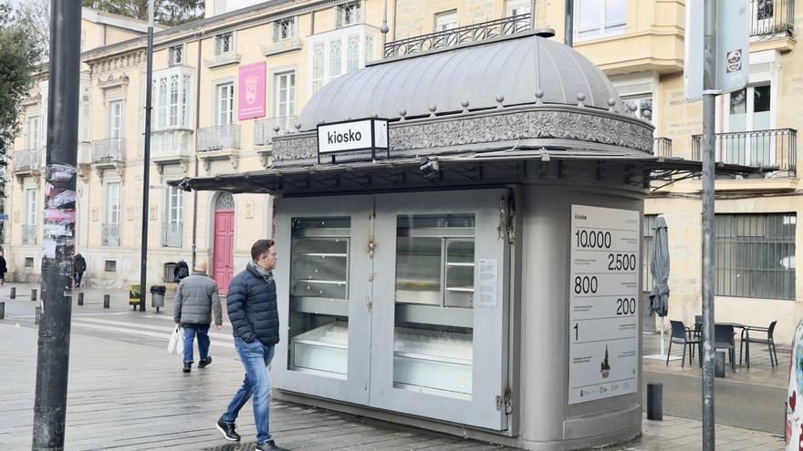 En imágenes: Transformación del kiosco de la calle Prado