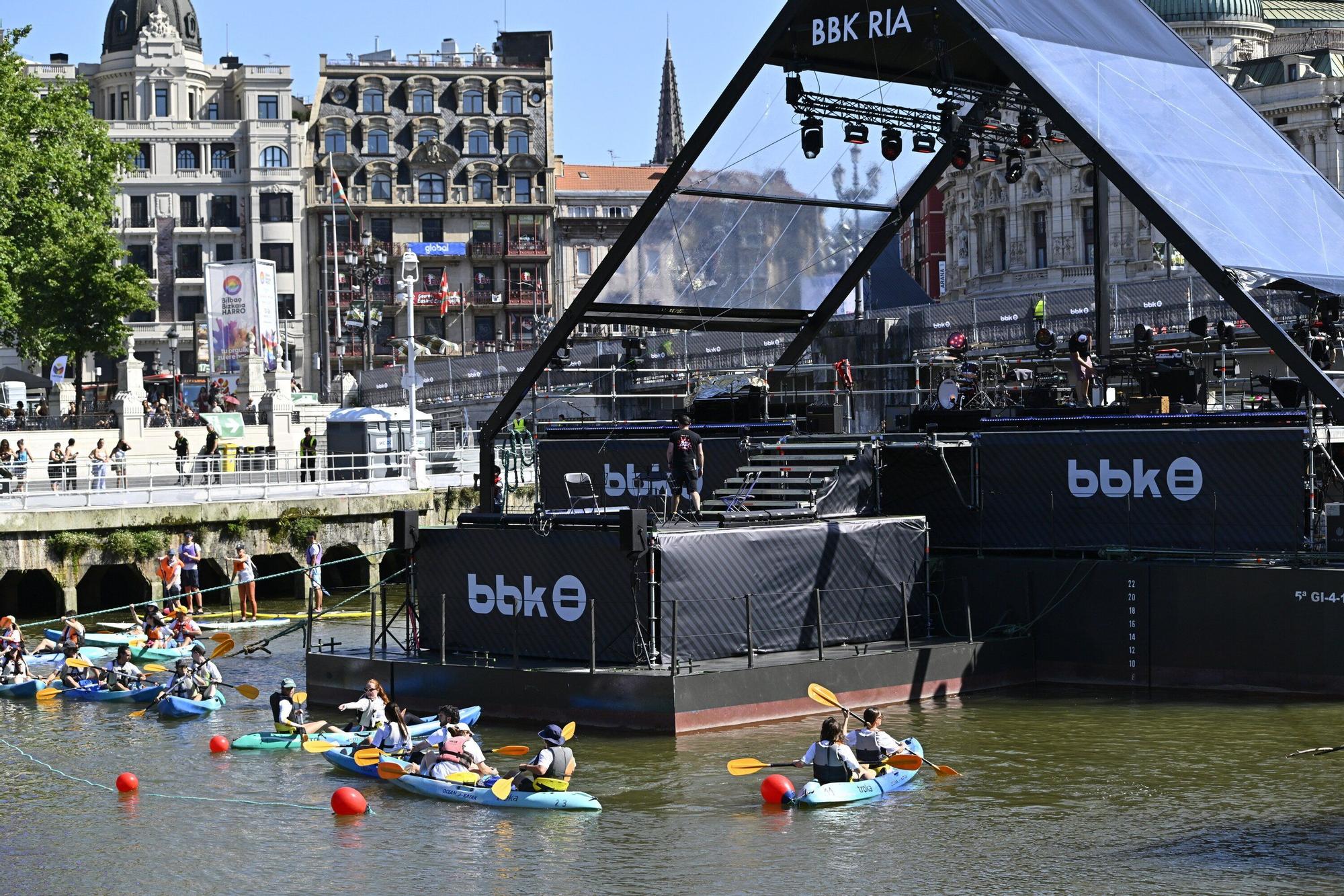 En imágenes: Así se ha vivido el histórico concierto de BBK Ría en Bilbao