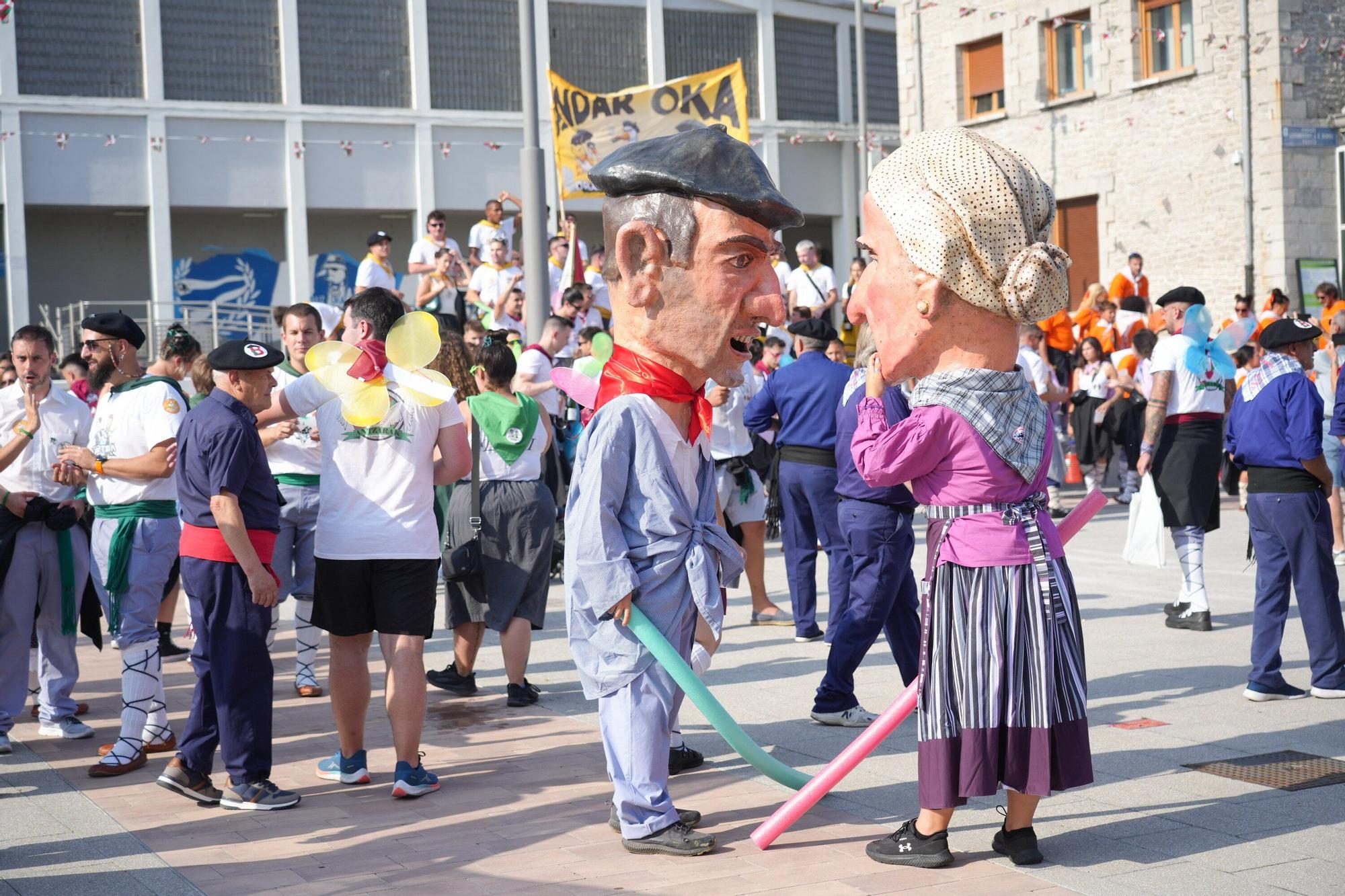 En imágenes: El Brujo abre las fiestas de Nanclares de la Oca
