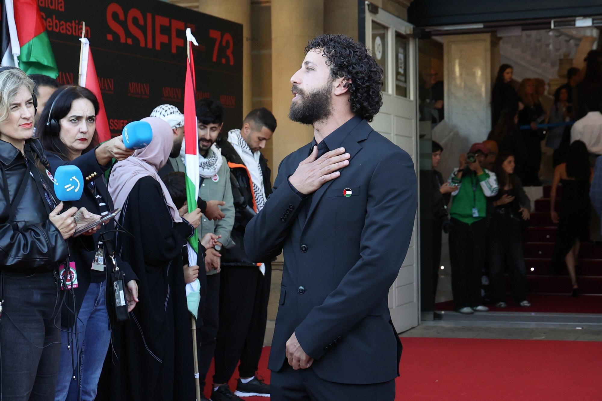 La voz de Hind Rajab | Fotos de la marcha en apoyo a Palestina en Donostia - San Sebastián