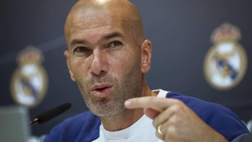 Zidane:  &quot;No hagan juicios paralelos por lo de Hacienda&quot;