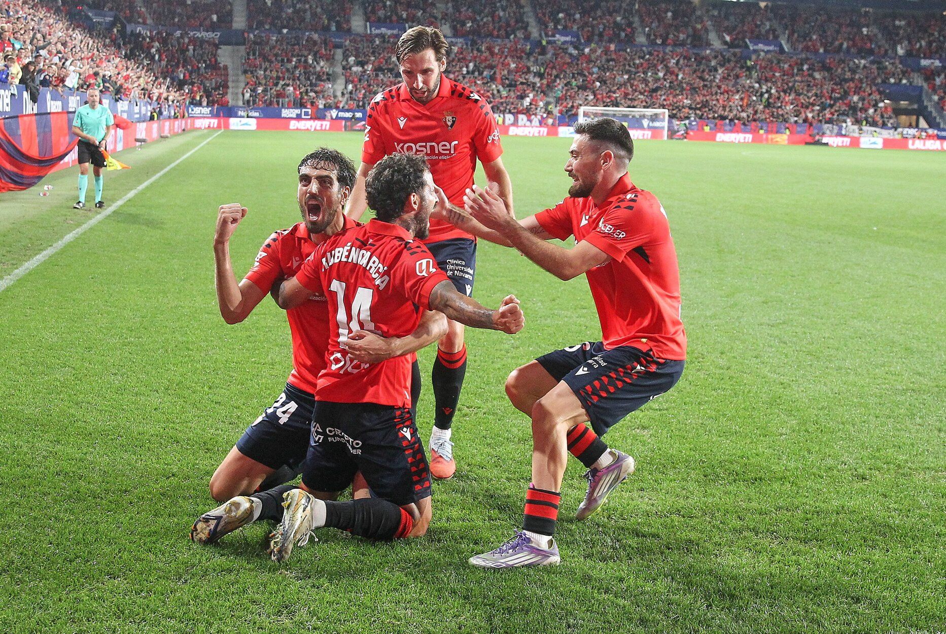 Fotos del Osasuna-Getafe en El Sadar