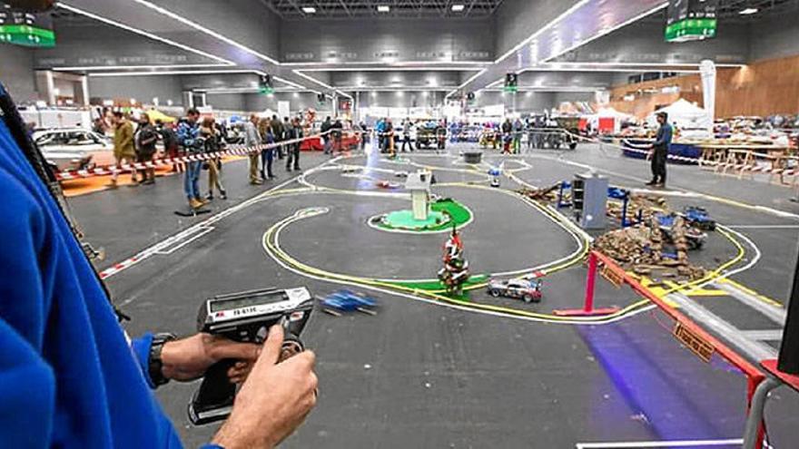Una de las exhibiciones protagonizadas por la asociación zamudioztarra en el BEC.