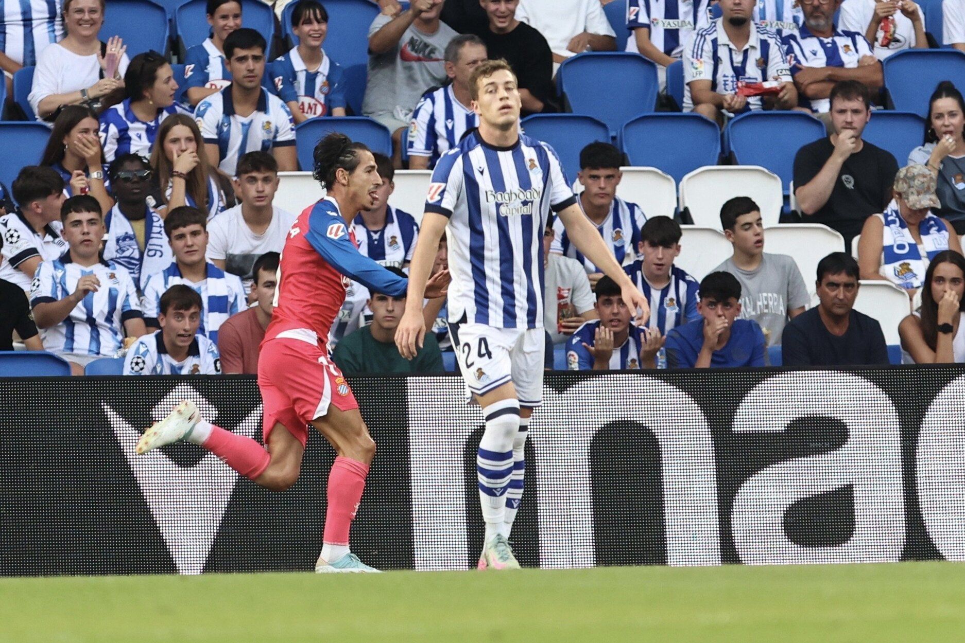 Partido loco en Anoeta de la Real Sociedad y el Espanyol