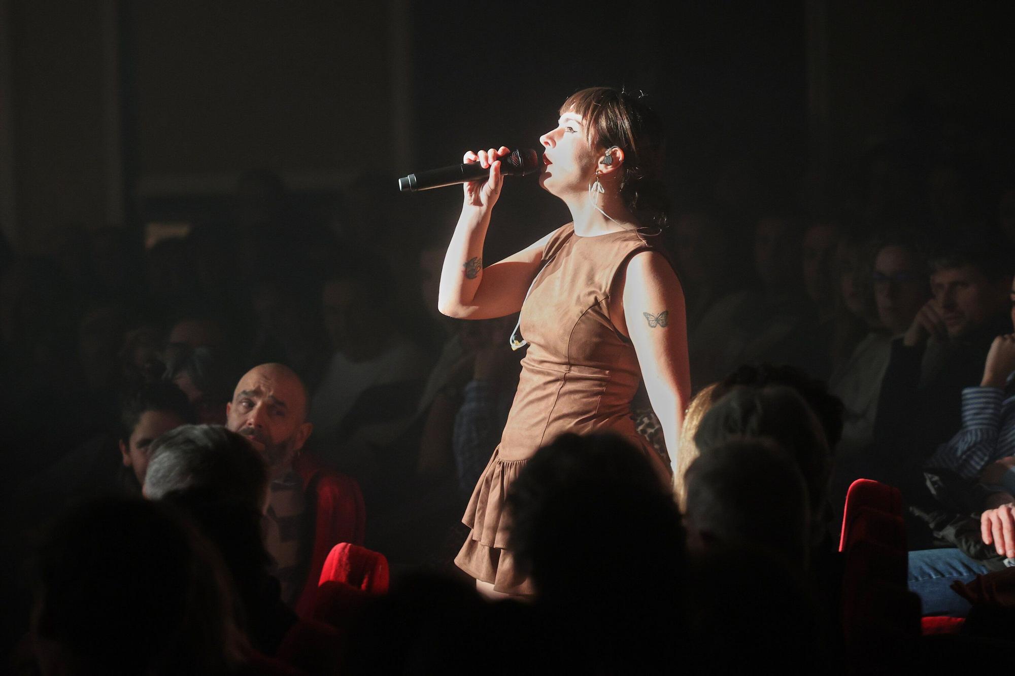 Fotos del concierto de Olaia Inziarte en el Teatro Gayarre
