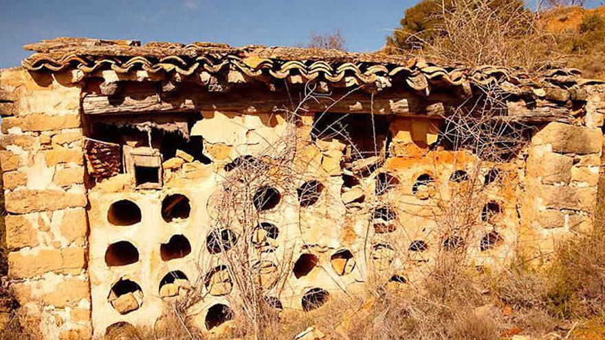 Imagen de la situación actual del colmenar.