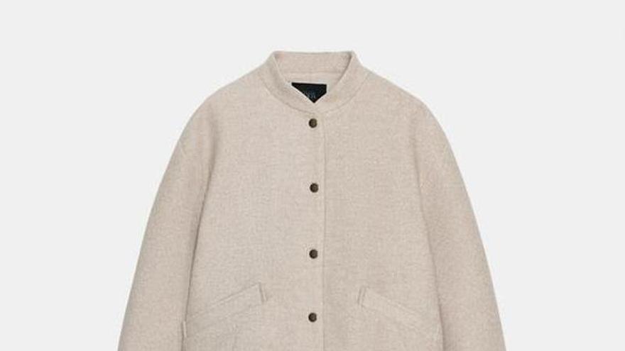 La chaqueta bomber soft de Zara