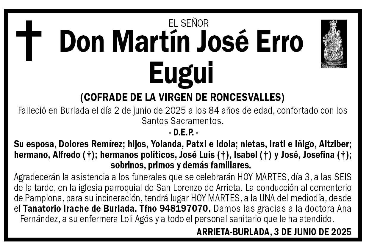 Martín José Erro Eugui
